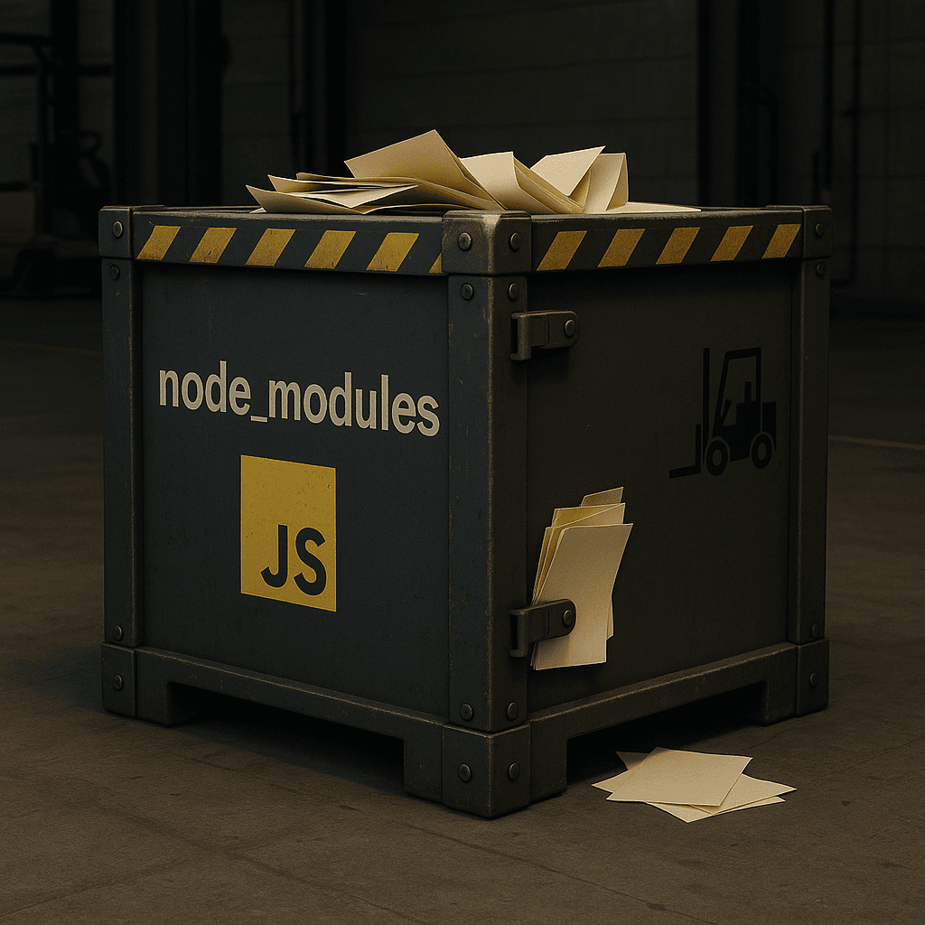 node_modules Storage Crate